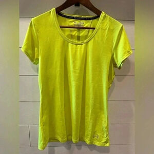 Under Armour Bright Yellow Scoop Neck- Women’s M